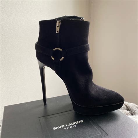 yves Saint Laurent booties